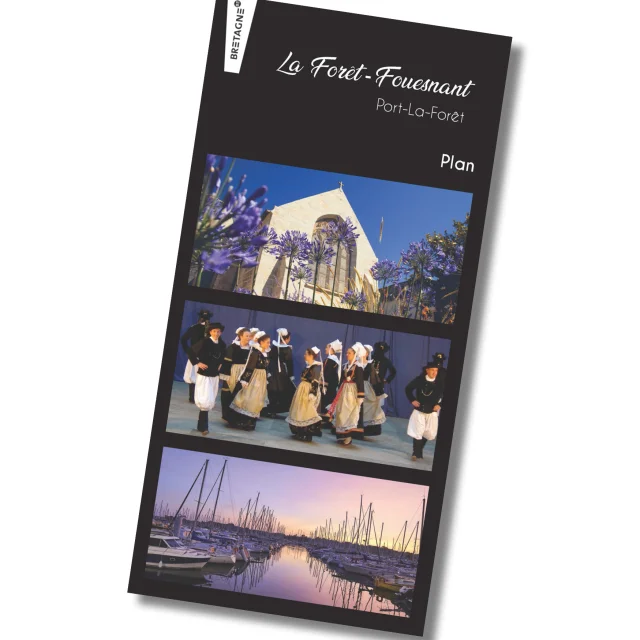 Page de couverture du plan de La Forêt-Fouesnant