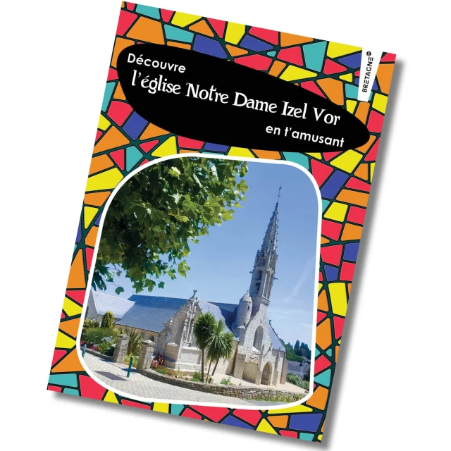 Page de couverture du Livret Jeux de l'église de La Forêt-Fouesnant