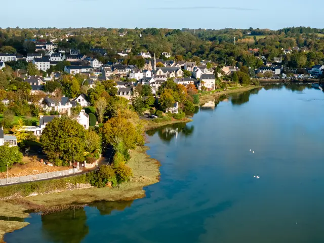 Bourg La Foret Fouesnant Kirche Poriel