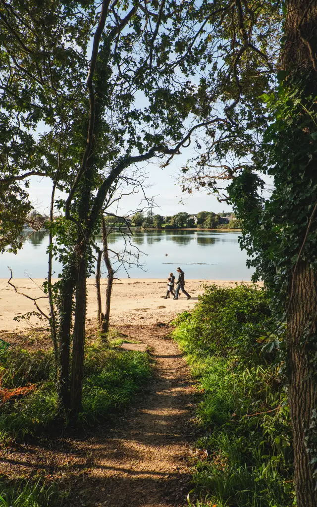 Randonnee Plage Anse Penfoulic Automne Poriel