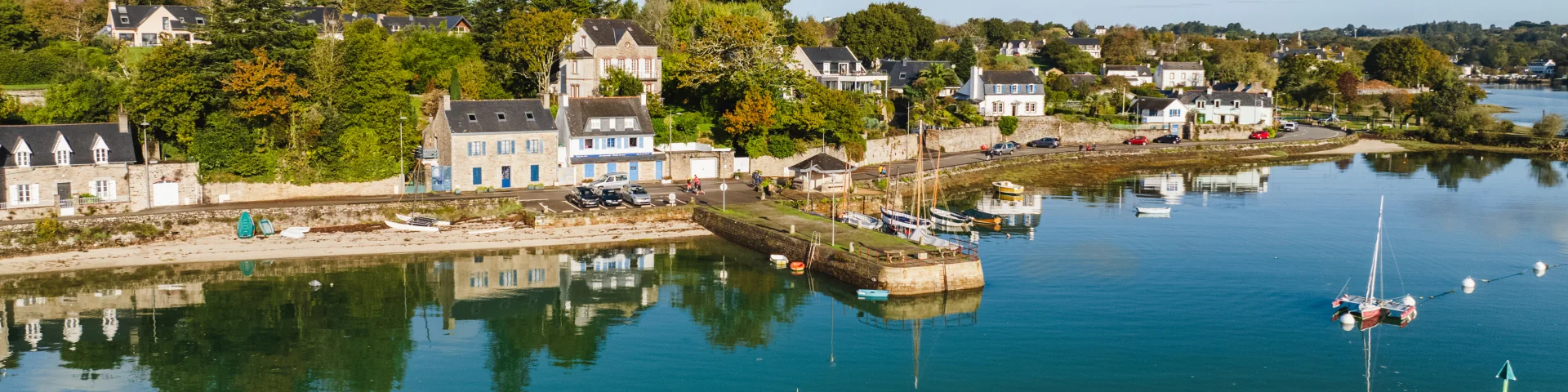 Vieux Port Foret Fouesnant Automne Poriel