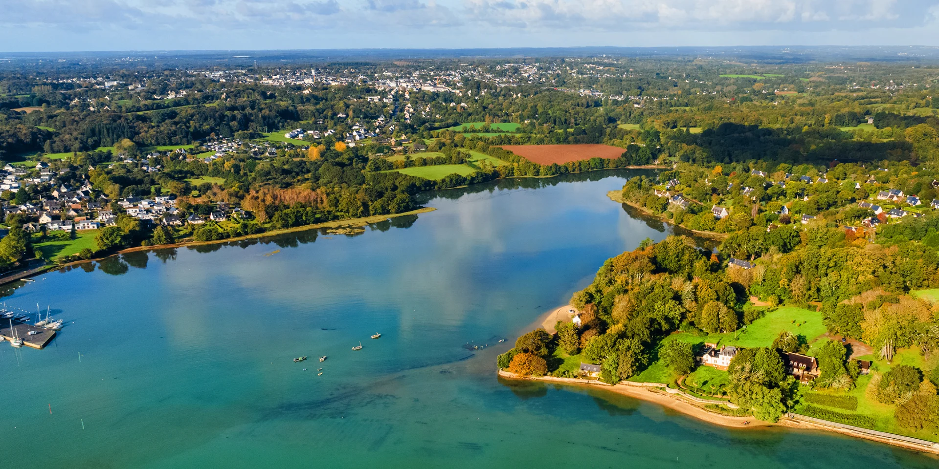 Penfoulic Anse La Foret Fouesnant Automne Poriel