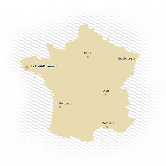 Map of France