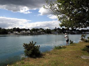 Fishing in the cove La Forêt-Fouesnant