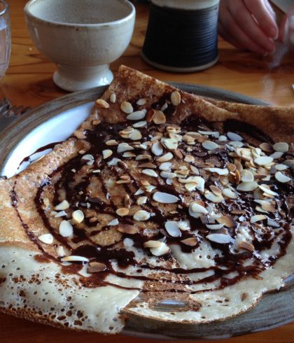 chocolate crepe