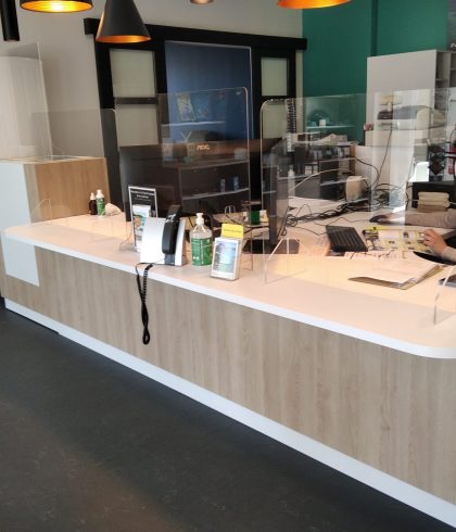 reception desk