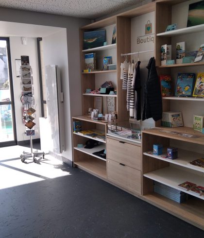 Espace boutique et vitrine