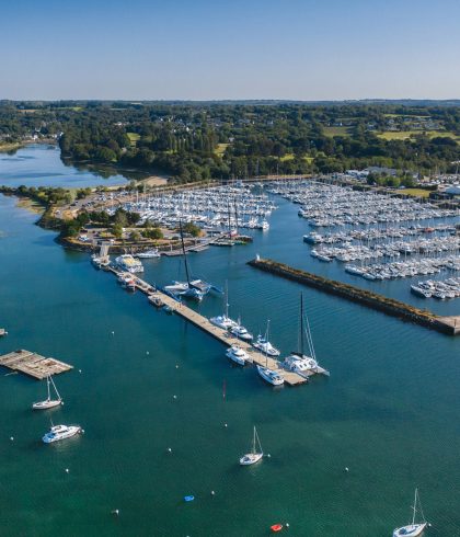 Port-La-Forêt et l’anse de la Forêt ©T. Poriel