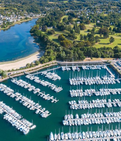 Port-La-Forêt, the Golf de Cornouaille and the cove of La Forêt ©T. poriel