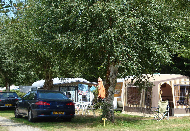 Standplaats voor caravans