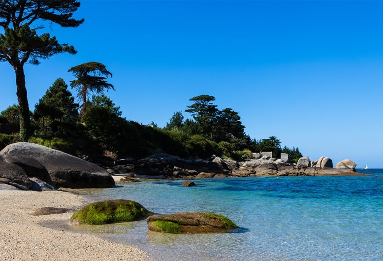 Plage du Cabellou à Concarneau