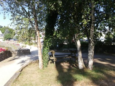 Picknickplatz Place de la Baie