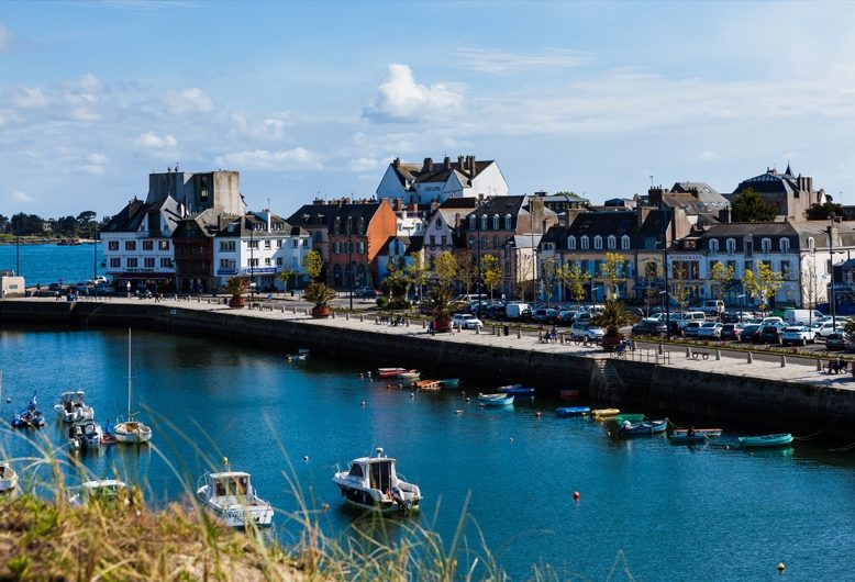 Vue depuis les remparts de la Ville Close