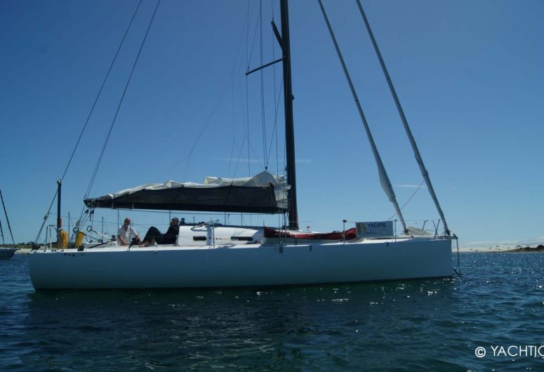 Voilier pogo 40 yachtig mouillage Glénan