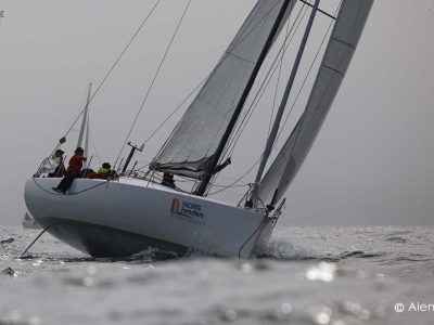 Voilier pogo 40 yachtig regate tour du finistere